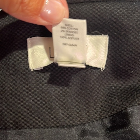 Ann Taylor LOFT Black Back Belted Jacket Sz 4 EUC - Picture 6 of 6